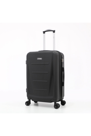 Titan Hardside Luggage Trolley Bag 3 Pieces Set, Black (S-20", M-24", L-28")