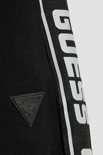 Guess Black E.Six with Children's Stripe Logo