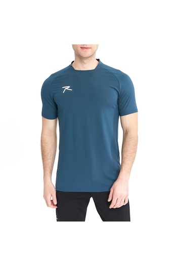 raru Valde Petrol Unisex Short Sleeve Technical T-Shirt