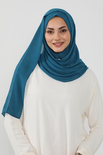Aisha's Design Πρακτικό σάλι από σιφόν, PS-49, Βενζίνη