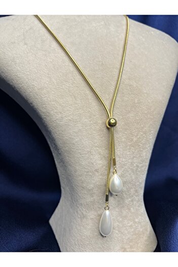 Fam&Co Jewelry Damla Inci Uçlu Kolye – Minimal Ve Şık Dokunuş