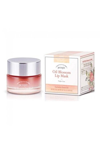Petitfee Oil Blossom Lip Mask Camelia Seed Oil, 15g