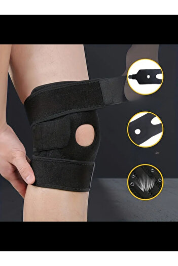 EMBA KORSE Unsized Patella Knee Brace Knee Wrap Brace Athlete Knee Brace for Cross Ligament Meniscus Pain