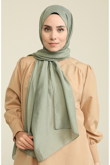 sefamerve Madame Mary Aerobin Shawl 19078-08 Light Khaki Green