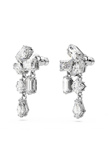 Swarovski Mesmera Silberfarbene Ohrknöpfe 5665825