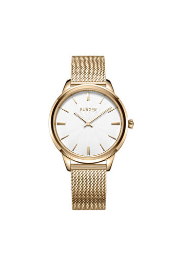 Burker Damenuhr Emily Gold Mesh