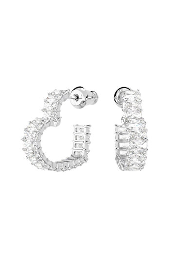 Swarovski Matrix Silberfarbene Ohrringe 5653170