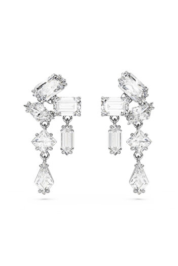 Swarovski Mesmera Silberfarbene Ohrknöpfe 5665825