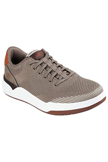 SKECHERS SKECHERS CORLISS DORSET men's sneakers beige