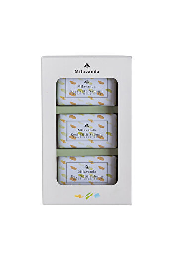 Milavanda Goat Milk Solid - 3-Piece Soap Set