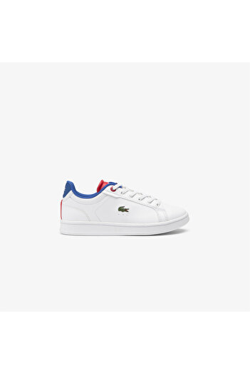 Lacoste Παιδικό λευκό αθλητικό παπούτσι Carnaby Pro