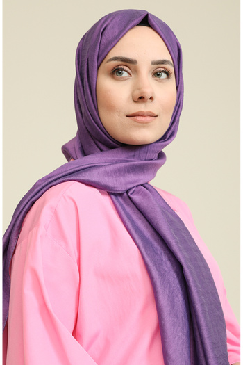 sefamerve Madame Mary Aerobin Shawl 19078-12 Purple