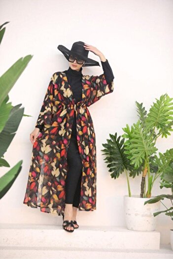 NS Tasarım Tesettür Mayo Authentic Pattern Pareo