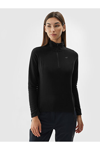4F FLEECE UNDERWEAR F031 women's longsleeve thermoactive black