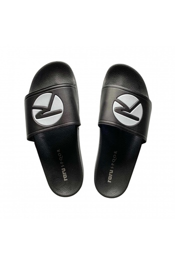 raru Μαύρες παντόφλες Unisex Jora