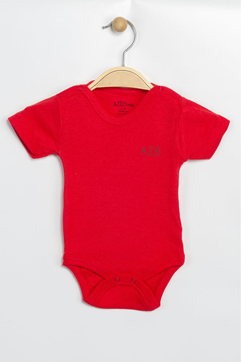 Aziz Bebe Baby Boy Girl 100% Cotton Bodysuit & Bodysuit with Snap Fasteners