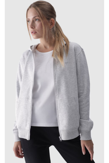 4F SWEATSHIRT F1467 women's sweatshirt gray