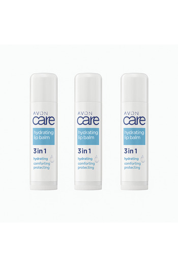 AVON Care Hydrating Lip Balm 3 in 1 (Pack of 3)