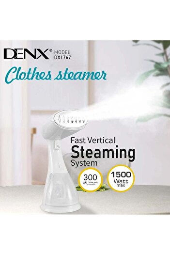 Denx Portable Steam Iron with 30g/min Strong Steam, 25s Fast Heating, Perfect Handheld Garment Steamer