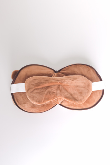 YOYOSO Eyelet Memory Foam Sleeping Eye Patch, Μαξιλάρι τύπου U