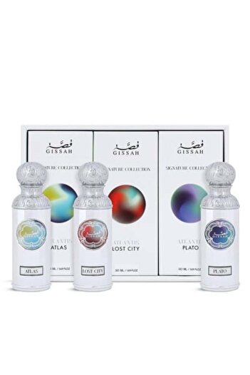 GISSAH Soul of Arabia set - 3 X 50 Ml