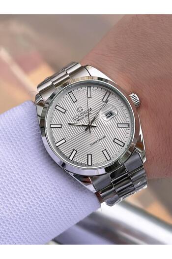 Coliseum Steel Cord Calendar Dial Boxed Series Men's Wristwatch Ft.Rl.8742.S3
