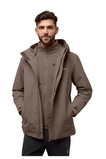 Jack Wolfskin A61864-5719 Altenberg 3in1 Jkt m Men's Outdoor Jacket
