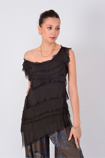 Park Moda 9577 ΜΠΛΟΥΖΑ ΜΕΤΑΞΩΤΟ ΣΤΡΩΜΑ