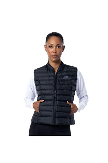 New Balance Women's Black Lifestyle Vest - Wnv3229-bk