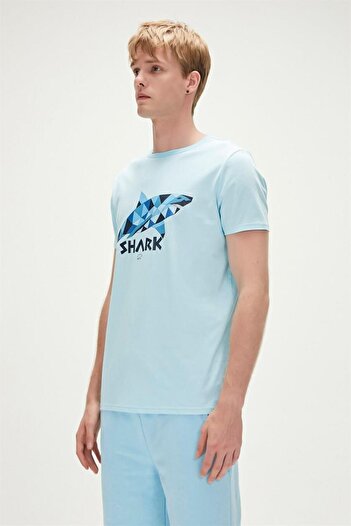 Bad Bear 23.01.07.024-c125 Shark Erkek T-shirt