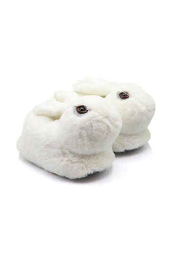 Twigy Zulu Γυναικείες Παντόφλες Animal White 36/41
