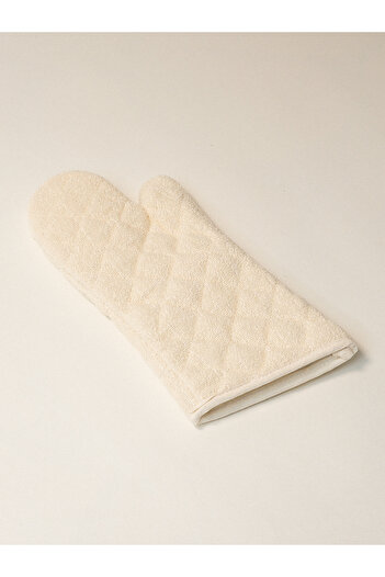 Minihol Curly Ecru Oven Mitt