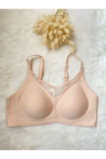 F.K Laser Cut Tulle Detail Laser Cut Bra