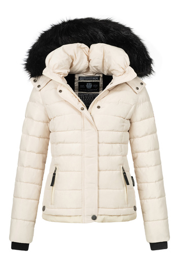 Navahoo Chloe warme Damen Winter Jacke Parka Mantel Stepp Kurzjacke gefüttert NEU B301