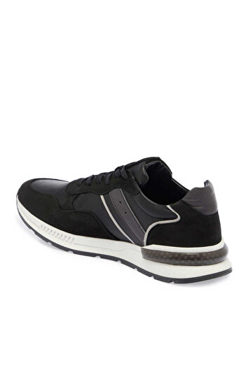 Tergan Siyah Hakiki Deri Erkek Sneaker - E24I1AY56913-A64