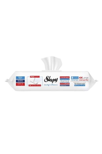 Sleepy Promo Package: 3 X 50 Pcs Wet Floor Cleaning Wipes, Bleach Additive Wipes