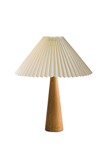 HOMİNG Homing Palma Wooden Pleated Lampshade 242013