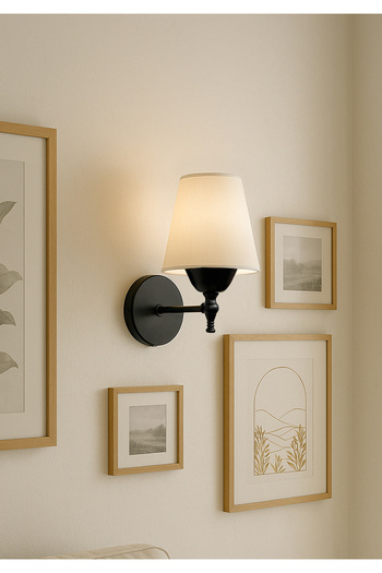 HOMİNG Homing Classic Sconce Cream Fabric 242014