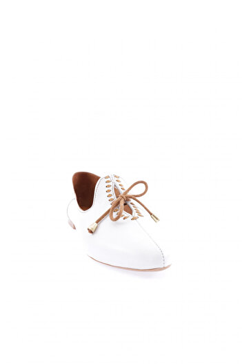 DGN 300-23Y Women's Bow Detailed Zenne Ballerinas
