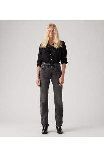 Levi's BLACK WOMEN'S 501 JEANS FOR WOMEN