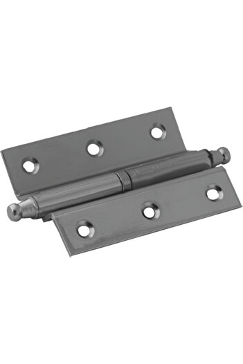 flores Kneeling hinge, metal, satin, 45 x 125 mm, 2 pcs / set