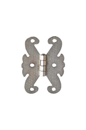 flores Hinge for wooden box, chrome, 45 x 65 mm, 50 pcs / set