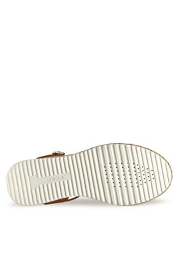 Geox women's espadrilles D55SRC-0Y243 gold-coloured