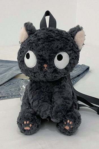 Ecrou Cute Kitten Soft Plush Backpack