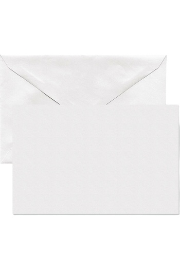 Doğan Elvan White 90 Grams Silicone - Born Letter Envelope (250 Pieces)