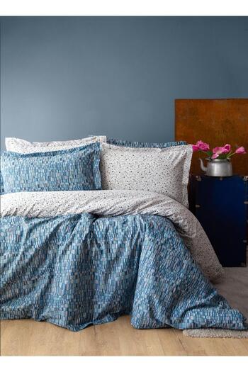 Apricitas HOME Double Leros Indigo Complete Set