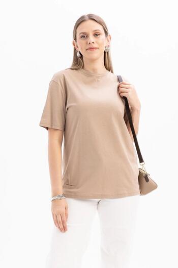 ALLDAY Short Sleeve Embroidery Detailed Women's T-Shirt S16032A0