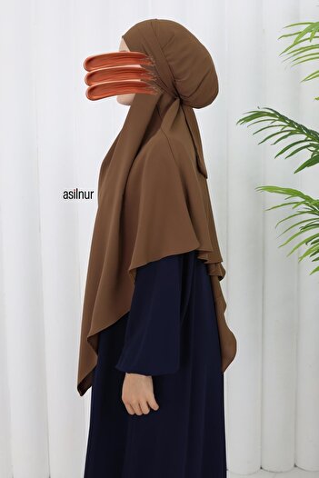 ASİLNUR Vera Single Layer Soufflé Camel