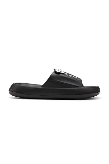 Tmall Women's Slippers, Foam, Lightweight With Bunny Print, Pd1041, Black