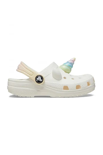 Crocs Chalk Crocs Toddlers' Classic I AM Rainbow Unicorn Clog